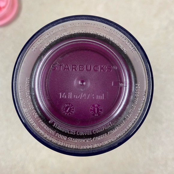 Starbucks 2020 Valentines Pink Purple Heart - Picture 6 of 7